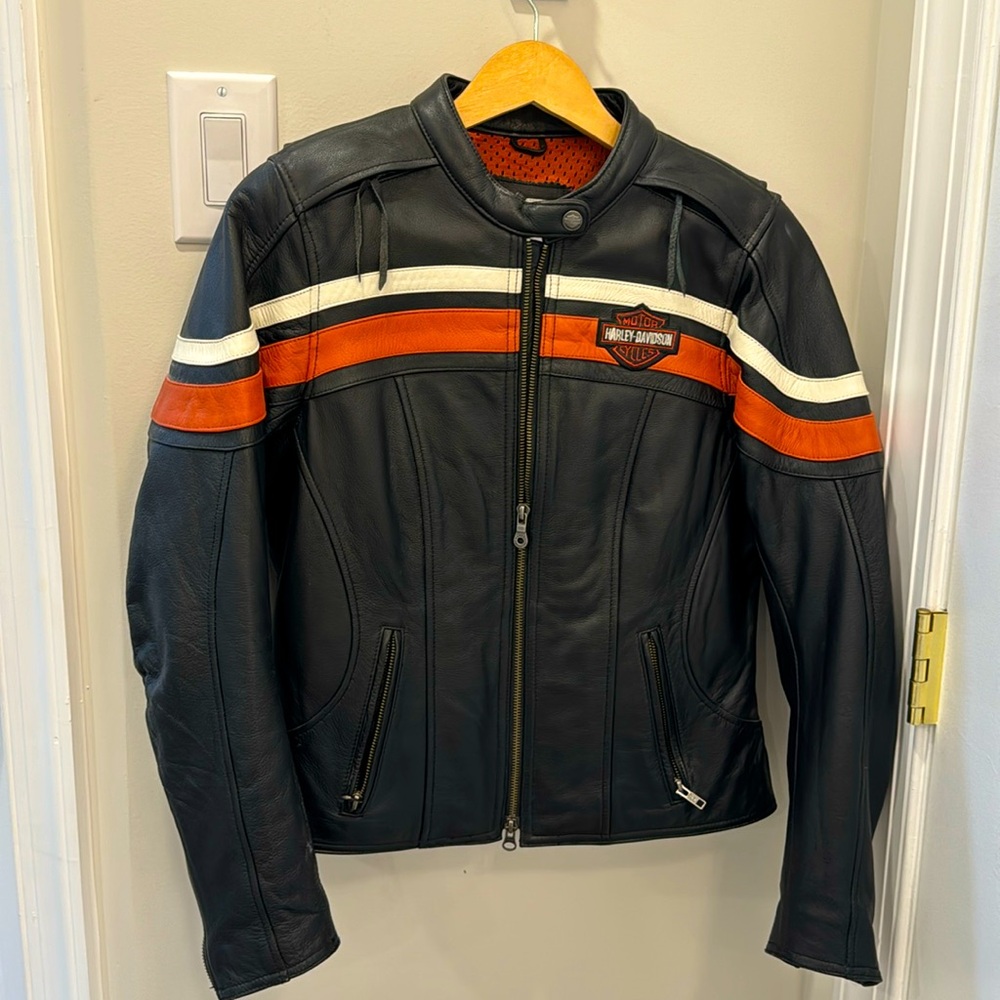Women’s Harley Davidson Leather riding jacket